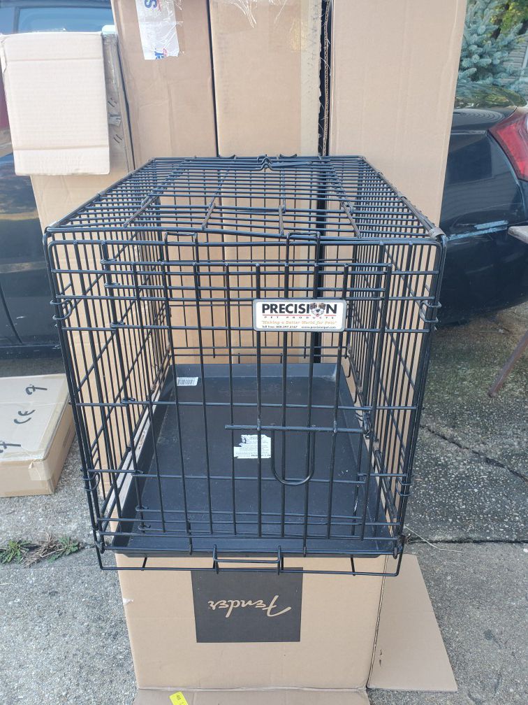 **Please READ Post** Precision Pet by Petmate 2 Door Great Crate with Precision Lock System Wire Dog Crate