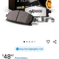 Front brake pads for ford