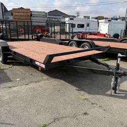 2025 Carson Trailer Car Hauler 7’ X 18’ 7K GVWR 