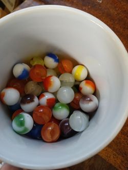 Bag of shooters marbles