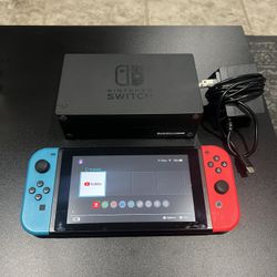 Nintendo Switch With Accessories 