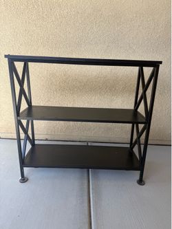 Tucson 3 Tier Bookcase, black