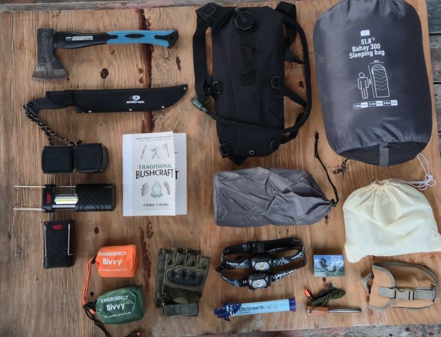 Bushcraft Survival Camping Backpack