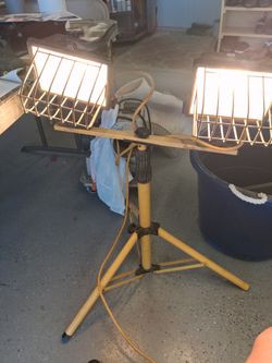 Double job site light