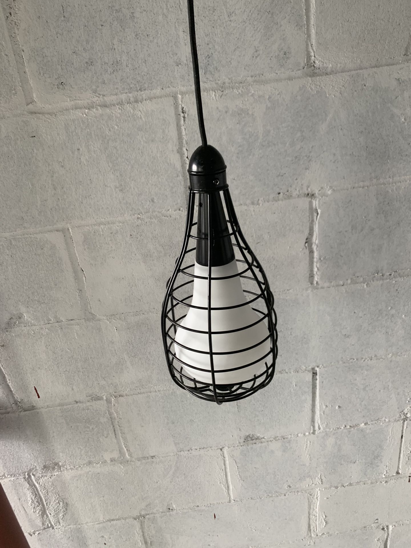 3- Industrial Kitchen Island Light Cage Frame Ceiling Pendant Lamp
