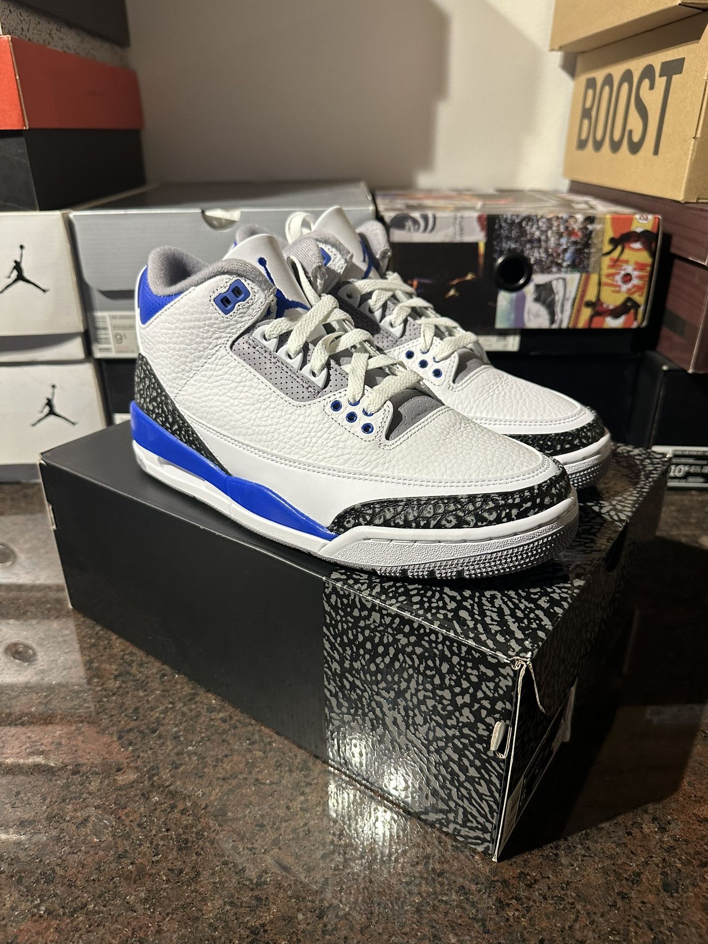 JORDAN RACER BLUE SIZE