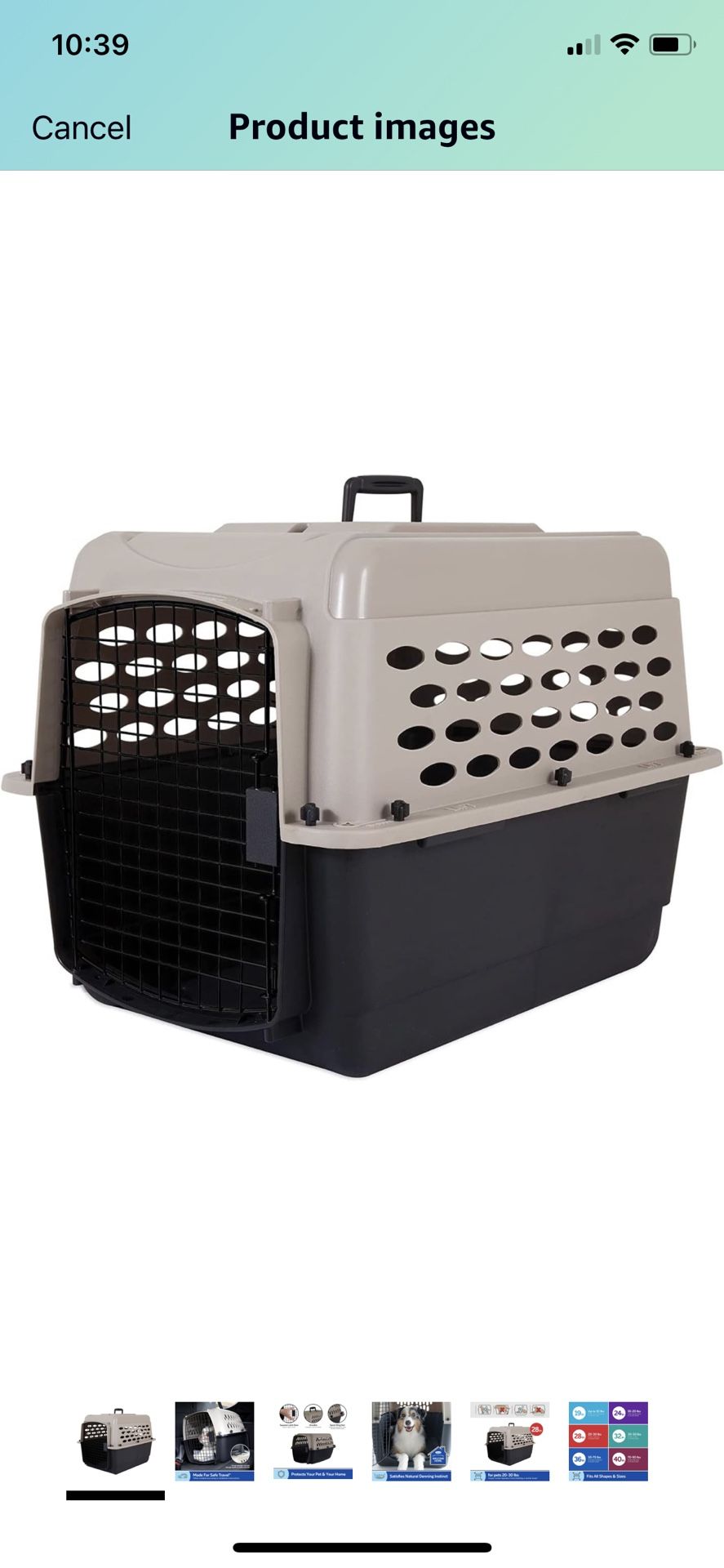Petmate Dog Kennel 28” Brand New