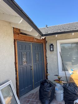 Double door front door