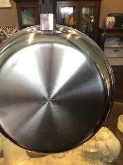 Meique Stainless Steel frying pan ** new