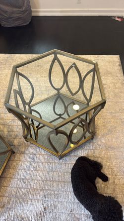 Z Gallerie Corner Table 