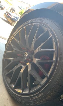 Mustang performance package rims