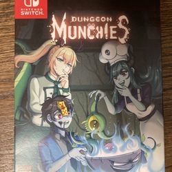 Nintendo Switch Dungeon Munchies Collector's Edition Games Collectible X Y Z PS 