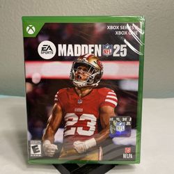 Madden Nfl 25 - Microsoft Xbox Series X Xbox One (new Sealed) Videogame