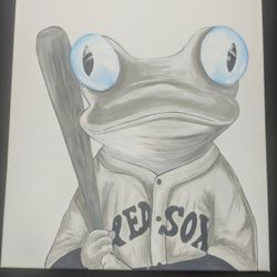 Original Frog Painting