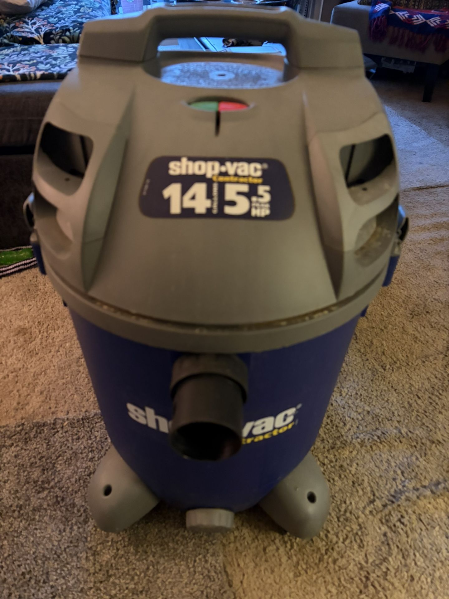 Shop vac 14 gallon 5.5 hp