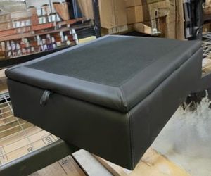 Set of 2 Large Storage Ottomans 28” x 24” - Brand New in Box