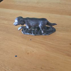 Hand Crafted  Sculpture hunting Dog Made In Usa 