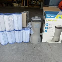 Above Ground Pool Pump & Filters