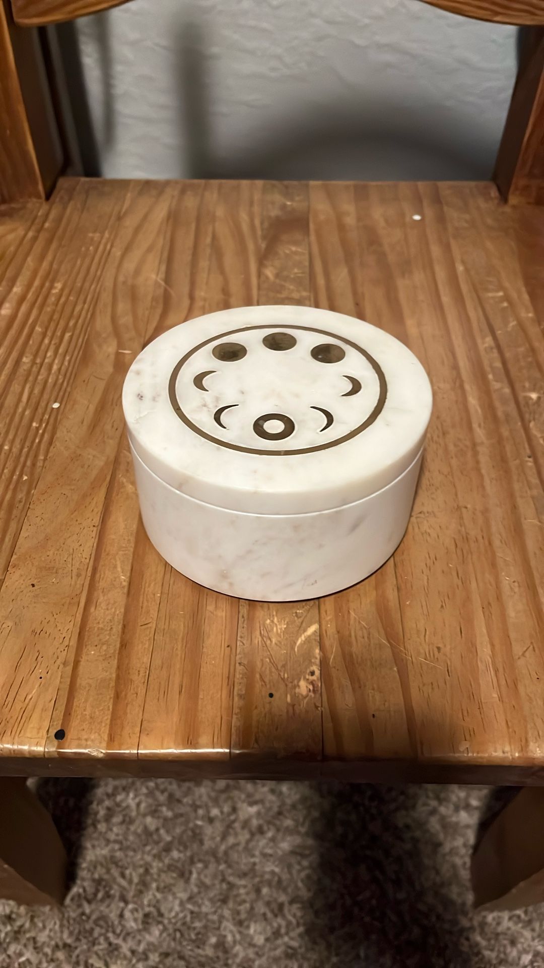 Polished Marble Jewelry Box