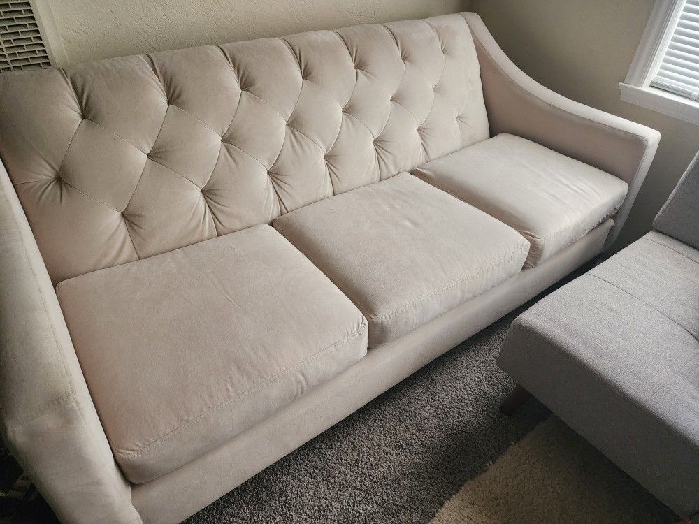 Beige Couch Great Condition