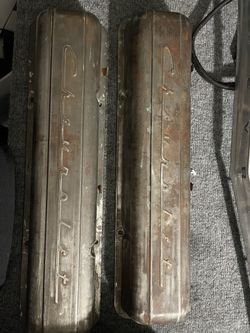 Chevy small Block valve Covers