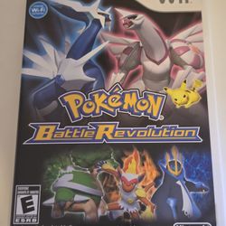 Pokemon Battle Revolution (Nintendo Wii, 2007) Complete CIB Tested Works