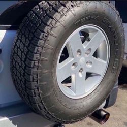 Jeep Wrangler Rims Tires Front Bumper