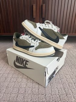 Air Jordan retro 1 Travis Scott Olive