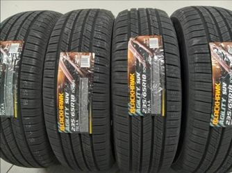 ( 4 TIRES  ) 235/65R18 BLACKHAWK
