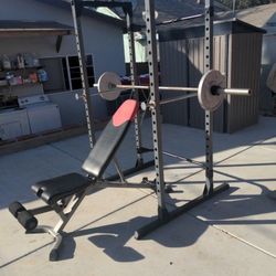 Squat and Bench Rack