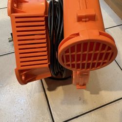 Fj-25 Holiday Decorations Air Blower/fan 120v 2.7a Tested