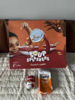 Soup Splashers Game - Goldfish & Campbells - In Hand!