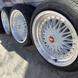 New 17” Mst Rims/tires