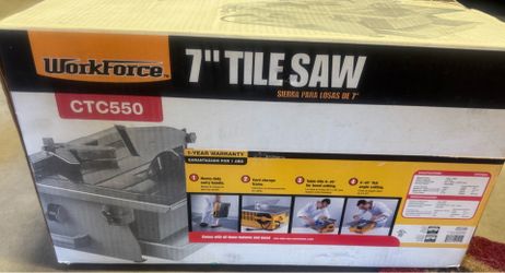 Work Force 7” Tile Saw