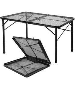 4Ft Metal Folding Camping Table
