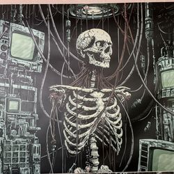 Vinyl Art print - Necrotech 01