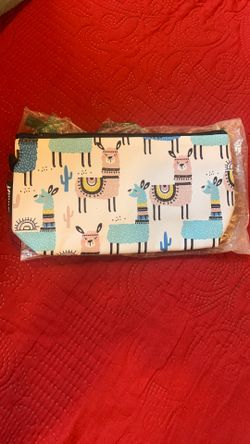 Cute Llama Cosmetic Case