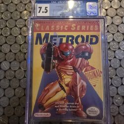Metroid (Yellow Label) SEALED Graded NES
