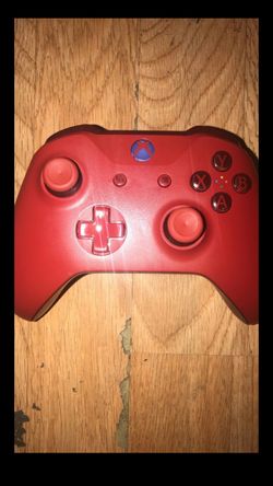Red Xbox one remote