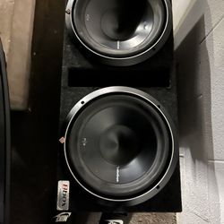 2 12” P3 Subs 