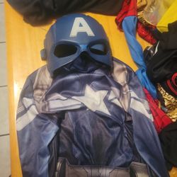 Halloween Captain America Costume 