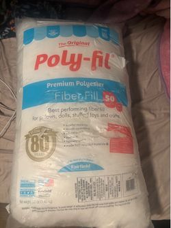Poly-fil Premium Polyester Fiber Fill 50 oz