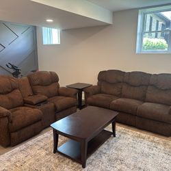 Lazy Boy Reclining Sofa, Love Seat & Chair For Sale!