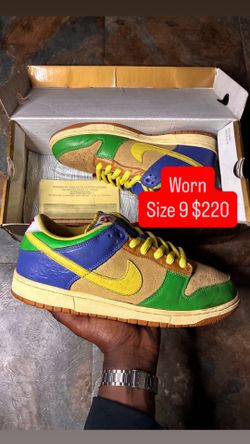 Size 9 “Brooklyn Projects” Nike SB Dunk Low