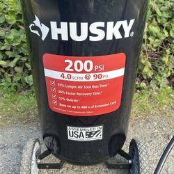 Husky Air Compressor With Air Hose