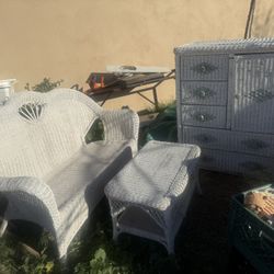 Outdoor Wicker Furniture Set