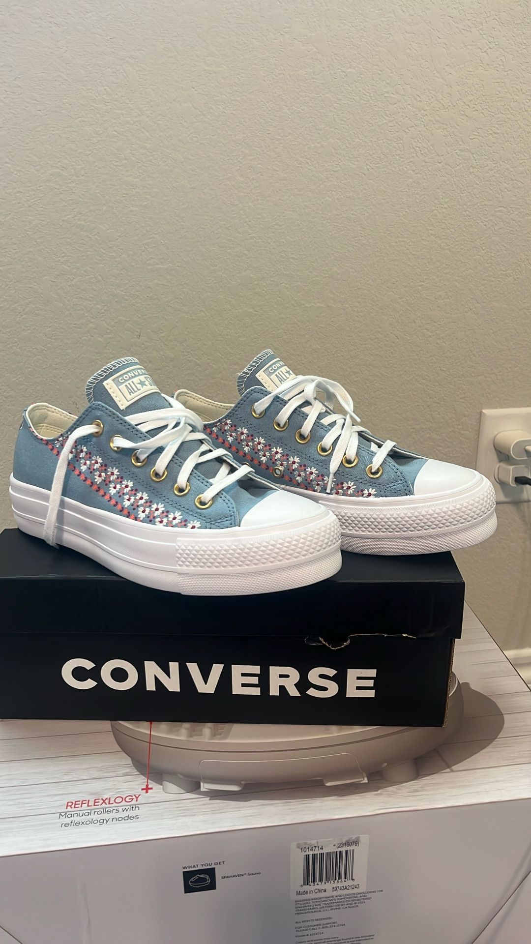 Platform Converse Size 7.5
