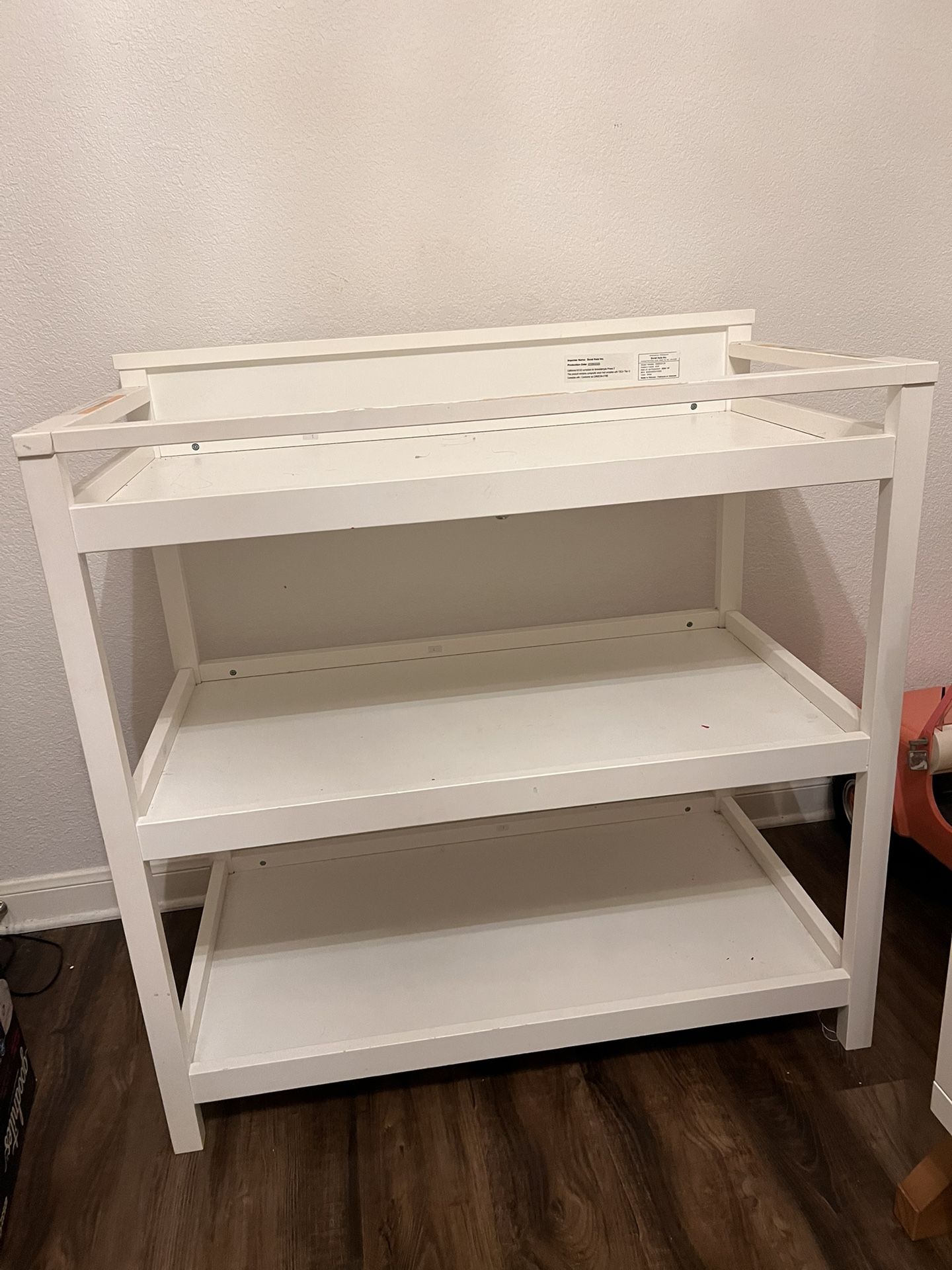 Baby Changing Table-white