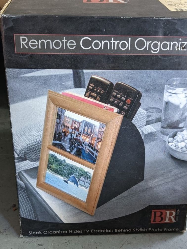 Remote Organizer And Picture Frame