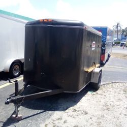 Nice 6x8 Enclosed Trailer Great Shape N Hi N Dry Good Tires Too!